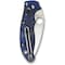 Spyderco 2024 Spyderco Manix 2 Lightweight Translucent Blue Plain SPY-C101PBL2 - alternate 2